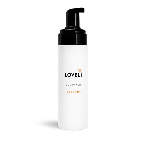 Loveli Bodywash 50ml (sunny orange, poppy love, coconut)