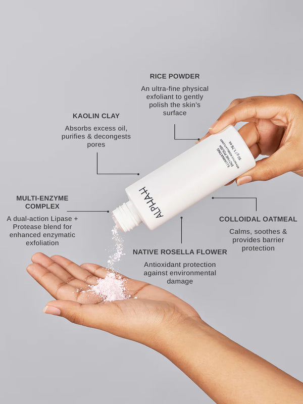 enzym polish- brainsforbeauty- alpha h