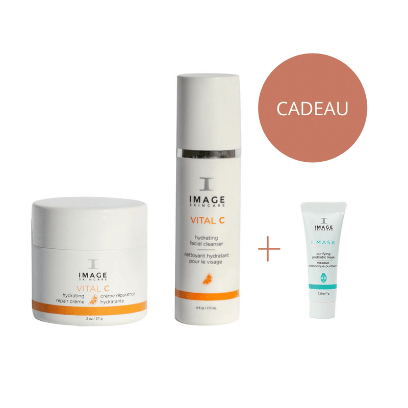Vital C Hydrating Repair Crème + Vital C Hydrating Facial Cleanser - brainsforbeautyshop
